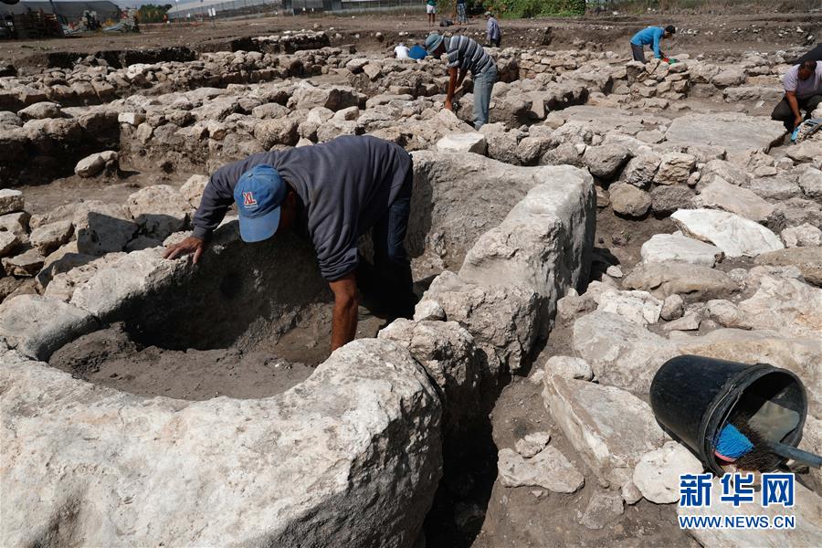 （国际）（1）以色列发现5000年前迦南古城遗址